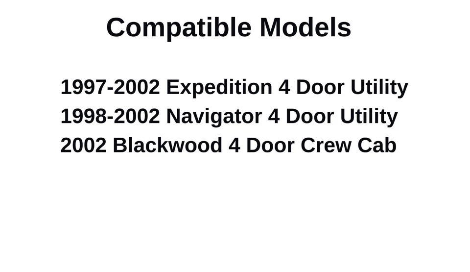 Fits 1997-2002 Ford Expedition & Navigator Driver Left Front Door Window Glass Foto 2 de 4