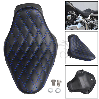 Solo Driver Rider Seat For Harley Heritage Softail FLST 2000-2007 Classic FLSTC