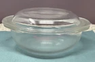Vintage Pyrex Glass Oven Dish With Cover Collectible Kitchen Ware American Made
