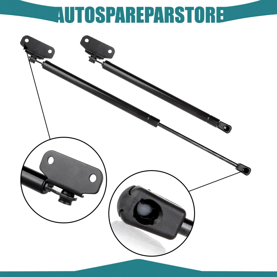 Par de soportes de elevación de capó delantero para Acura RL 1996-2004 puntales de gas resortes accesorios Foto 4 de 4