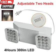 Plug in Emergency Lights for Business Home Power Failure 4Hours 300lm LED