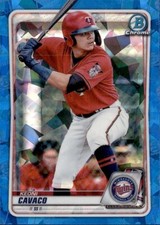 2020 BOWMAN CHROME PROSPECT SAPPHIRE MINNESOTA TWINS - KEONI CAVACO #BCP-118