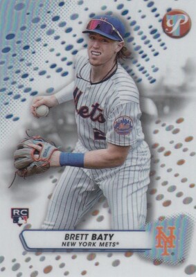 BRETT BATY TOPPS PRISTINE ROOKIE REFRACTOR RC NEW YORK YANKEES #173 2023 23