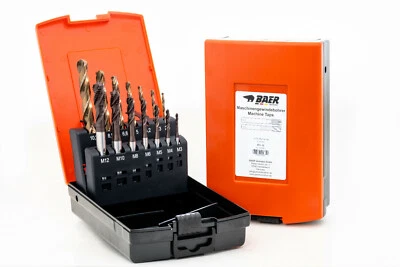Gewindebohrer Set Baer Gewindeschneider Salo UNiTap M3 - 12 Bohrer Satz HSSE - Bild 1 von 4