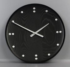 Architectmade Finn Juhl Wanduhr Schwarz Ø 35cm FJ Clock black Denmark UHR L3-FJU