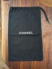 CHANEL Authentic Black Shoe Dust Bag 7.5" x 12" Lot of 8 or Buy Individual