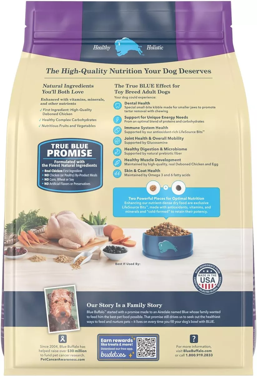 Blue Buffalo Life Protection Formula Natural Adult Toy Breed Dry
