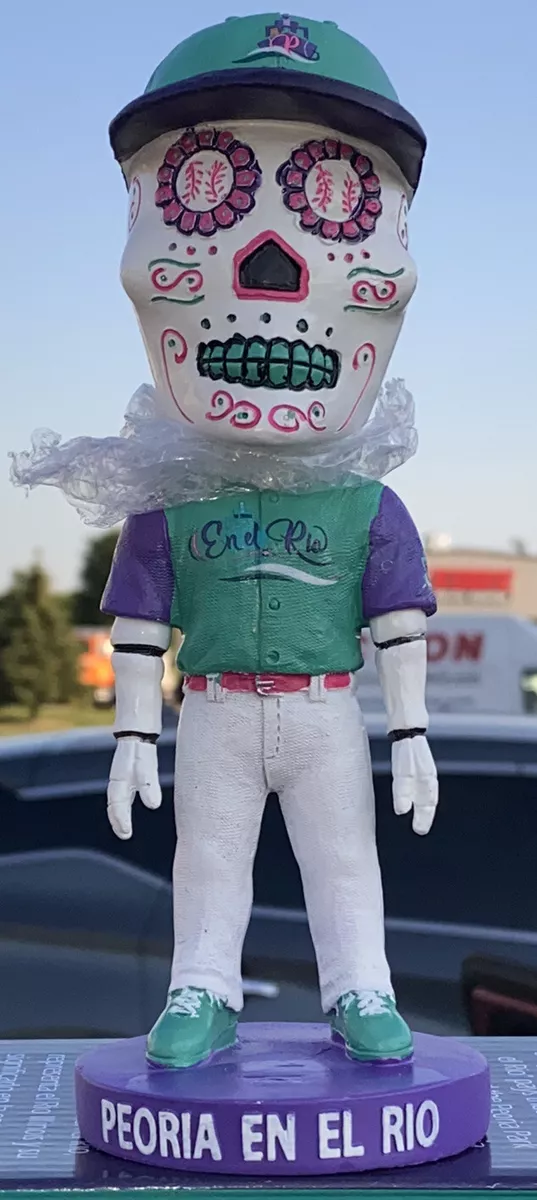 2020 PEORIA CHIEFS SUGAR SKULL EN EL RIO SGA (SP) BOBBLEHEAD