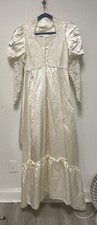 VINTAGE 70  s GUNNE SAX ROMANTIC RENAISSANCE BRIDAL COLLECTION WEDDING GOWN Sz 9