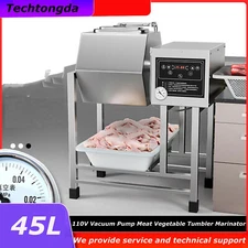 110V Fully Automatic Vacuum Meat Pickling Machine, Rolling and Kneading Machine