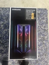 SAMSUNG Sound Tower Party Audio 140W  IPX5-rated Weather Resistance MX-ST4CB/ZA