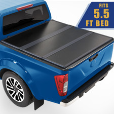 Fiberglass 5.5ft Frp Hard Tri-fold Truck Bed For 2017-2025 Titan Tonneau Cover