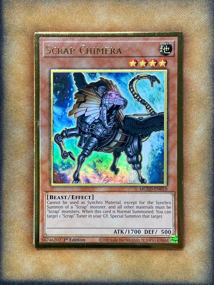 yugioh card thats like a chimera Yu-Gi-Oh! - Duelittle - SDSB-EN045 - Common - 1st Edition Contains a single YuGiOh trading card Chimera Fusion - Yu-Gi-Oh! Card