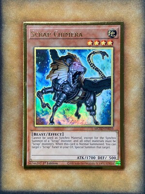 Yugioh Scrap Chimera MGED-EN010 Gold Rare 1st Ed NM | eBay Yugioh Scrap Chimera MGED-EN010 Gold Rare 1st Ed NM | eBay