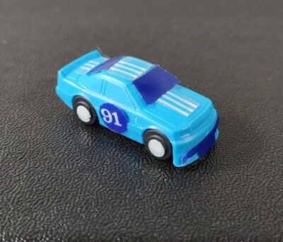 Milton Bradley 1990 NASCAR Daytona 500 Boardgame BLUE RACECAR Replacement Part