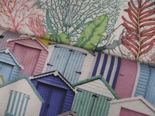 0,50 m Dekostoff maritim Urlaub Strand Unterwasserwelt Stoff Meterware B