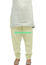 Cream Plain Colors Indian Churidar Pants 100 Cotton-Tights Kurti Salwar