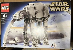 NEW Lego Star Wars AT-AT 4483 Factory Sealed Box 2003 Genuine Original Retired