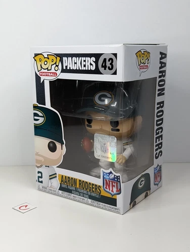 Funko Pop #43 Aaron Rodgers White - Green Bay Packers NFL New BNIB Figure