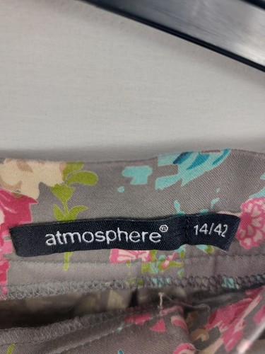 Atmosphere Womens Multi-Colour Floral Pattern Skirt Size 14 (192-56) - Picture 2 of 5