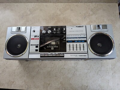 Toshiba RT-SX4 Vintage Boom Box Stereo *See condition* Tape
