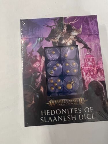 HEDONITES OF SLAANESH DICE 40K Warhammer Games Workshop 40.000 NEU im Karton - Bild 3 von 3