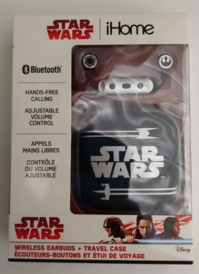 Star Wars Li-B20.FXv8 Star Wars Classic Bluetooth Wireless Earbuds w Travel Case