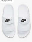 Nike Offcourt Duo Women's Slide Sandal White/Black  Size 8 — photo 3