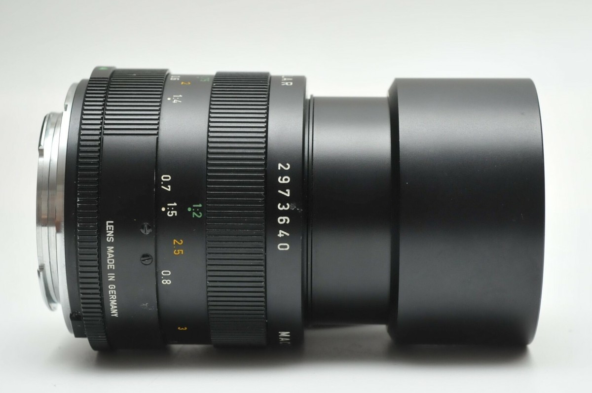 Leica R Macro Elmar 100mm f4 3cam Lens for Leica & Sony A7