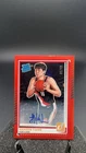 2025-26 Panini Donruss Yang Hansen Red Holo Rated Rookie Auto /75 #21830 jacky