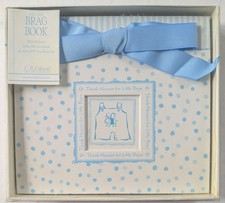 CR Gibson Baby Boy Photo Album Deluxe Brag Book NEW IN BOX