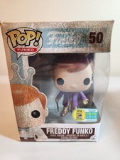 Funko Pop Freddy Funko 50 as Willy Wonka - 500 PC LIMITED - 2016 Comic Con Read