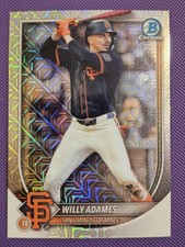 2025 Bowman Chrome - Willy Adames #14 Mega Box Mojo Refractor