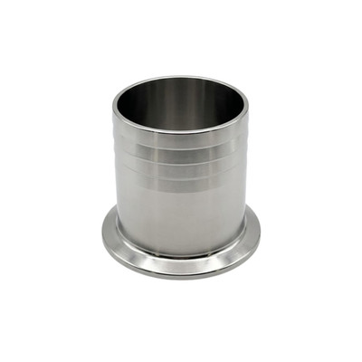 2.5 inch Sanitary for hose barbs 304 Stainless Steel Tri Clamp Fitting Ferrule