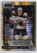 2023 O-Pee-Chee Platinum Marquee Rookies Seismic Gold 46/50 Pavel Mintyukov 0nr3