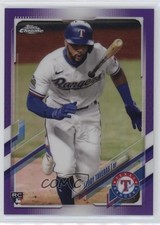 2021 Topps Chrome Purple Refractor 227/299 Leody Taveras #146 0j06