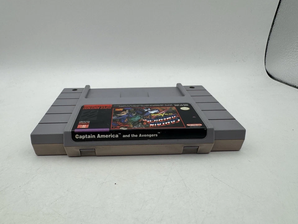 Captain America and the Avengers (Nintendo SNES) Authentic Cart Only Working - Image 3 of 4