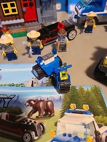 Lego City Forest Police Lot 4052 4436 4437 4438 & 4441 Please Read 
