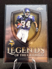 2025 Topps Chrome Insert Randy Moss Legends of the Gridiron Minnesota Vikings