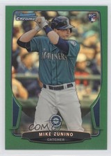 2013 Bowman Draft Chrome Green Refractor 40/75 Mike Zunino #44 0w7