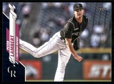 2020 Topps Update Walmart Royal Blue #U-253 Peter Lambert Rockies TW3363