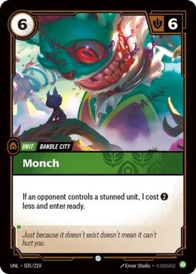 Riftbound Monch (35/286) Unleashed NM FOIL