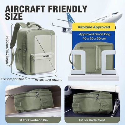 Travel Backpack Cabin 40x30x20 Hand Luggage Planes Carry-ons Men Women Laptop | eBay Travel Backpack Cabin 40x30x20 Hand Luggage Planes Carry-ons Men Women Laptop | eBay