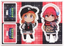 Hirokazu Yasuhara Acrylic Stand Mini Panel Gaming Girl Illustration 105x150mm  D