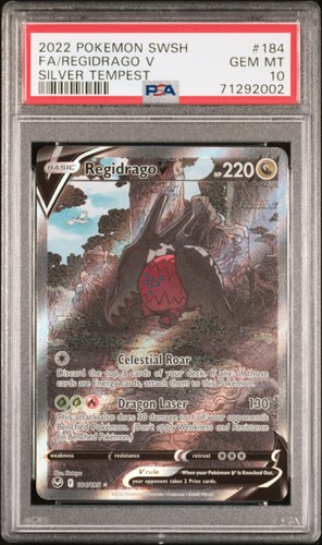 Regidrago V graded PSA 10 for sale on eBay