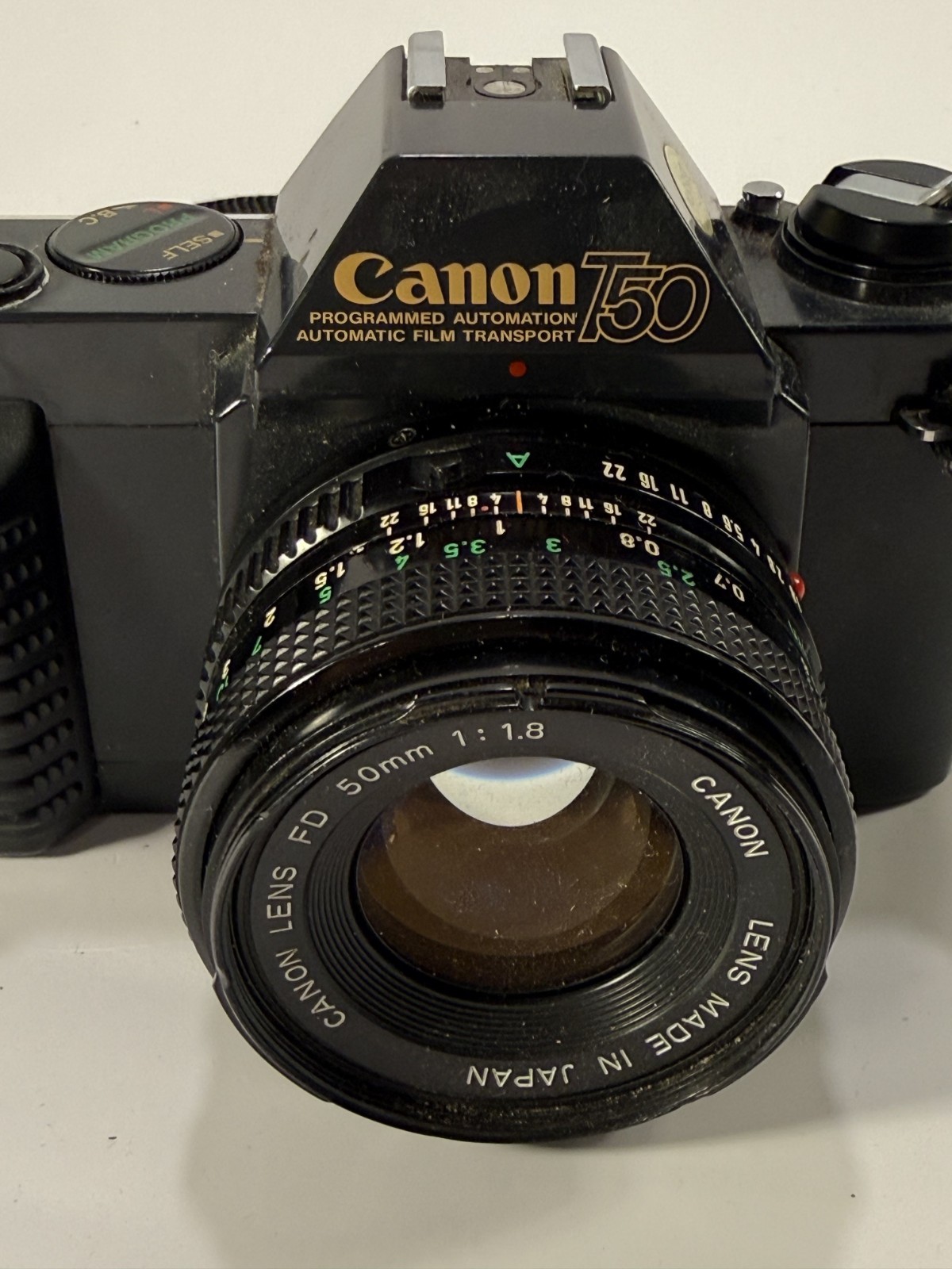 Canon T50 vintage camera equipment - eBay listing photo 3
