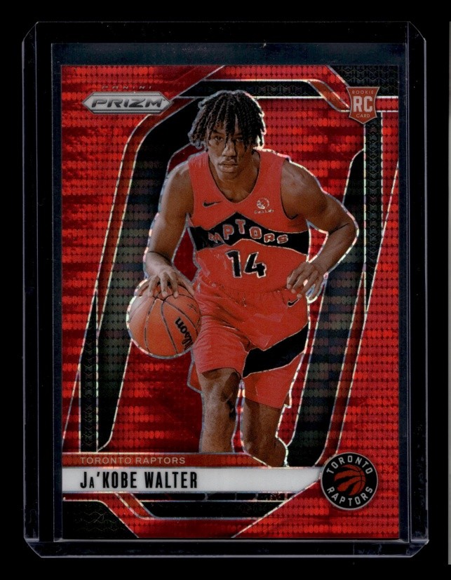 2024-25 Prizm Basketball Ja'Kobe Walter #223 Rookie Red Power /75