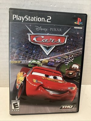 Disney Pixar Cars Sony PS2 PlayStation 2 Game 2006 Tested Working Has Scratches