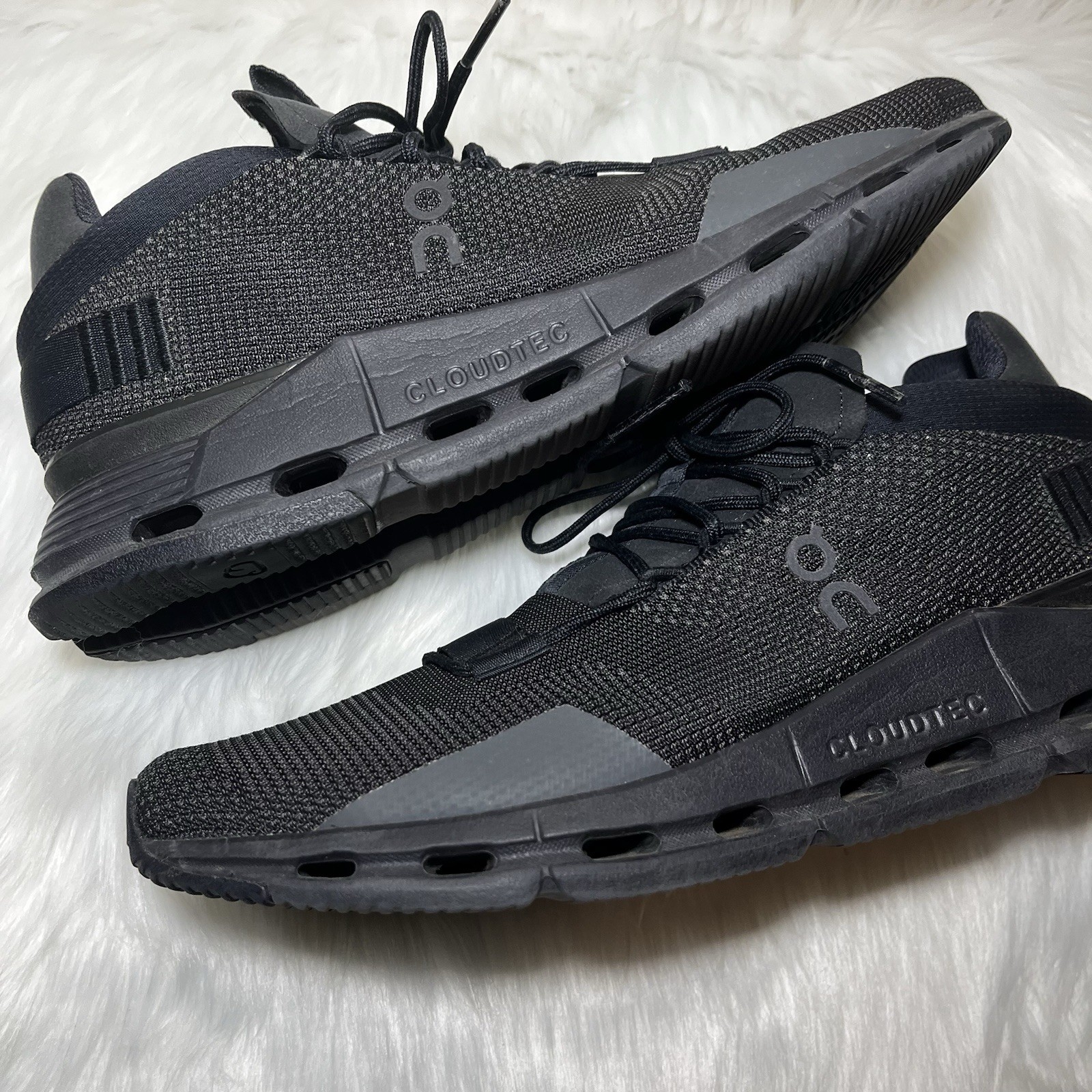 On Cloud Black Eclipse Cloudnova Women’s 10.5 - image 6