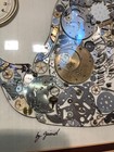 Steam Punk Mallard Duck Art- Old Watch Part- Signed Girard- Clock Works — photo 2